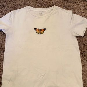 brandy butterfly shirt